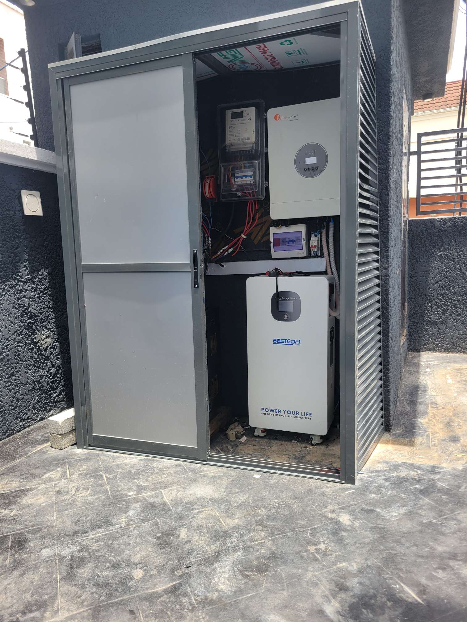 8kW premium home solar setup by GENEXT TECH